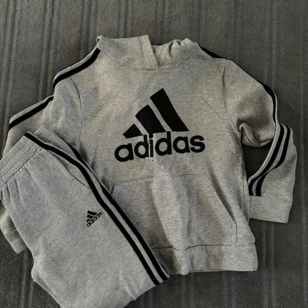 Gray Adidas Sweetsuit